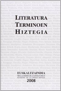 Literatura terminoen hiztegia (Basque Edition)