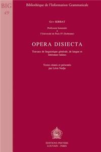 Opera Disiecta