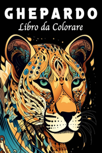 Ghepardo Libro da Colorare