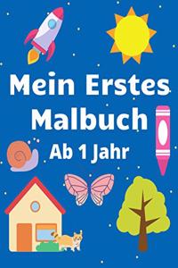 Mein Erstes Malbuch Ab 1 Jahr