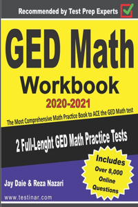 GED Math Workbook 2020-2021