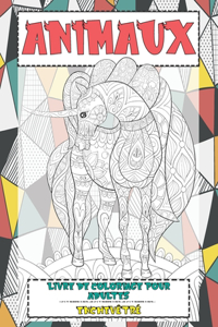 Livre de coloriage pour adultes - Enchevêtré - Animaux