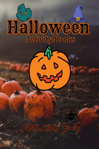 Halloween activity books for kids 3-5