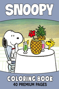 Snoopy Coloring Book
