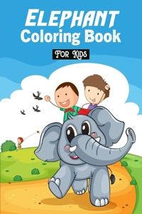 Elephant Coloring Book for Kids