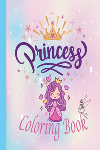 princess coloring book: Pretty Princesses Coloring drawing Book for Girls, Boys, and Kids of All Ages 8.5x11 inch 120 page