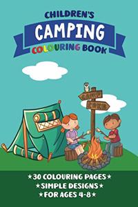 Children's Camping Colouring Book