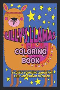 Lilly's Llamas Coloring Book