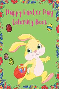 Happy Easter Day Coloring Book