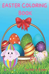 Easter Coloring Book For Kids