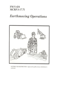 FM 5-434 Earthmoving Operations