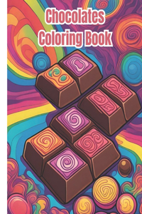 Chocolates Coloring Book