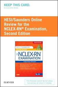 Hesi/Saunders Online Review for the NCLEX-RN Examination Access Code