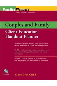 Couples and Family Client Education Handout Planner