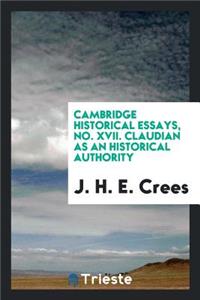 Claudian as an Historical Authority