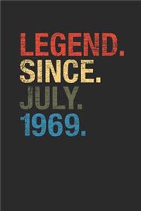 Legend Since July 1969