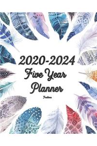 2020-2024 Feathers Five Year Planner