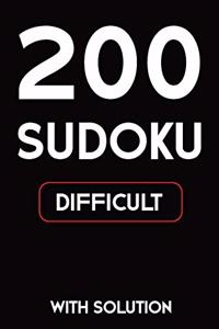 200 Sudoku difficult with solution