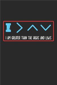 I am Greater than the High and lows