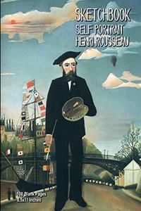 Sketchbook - Self Portrait - Henri Rousseau