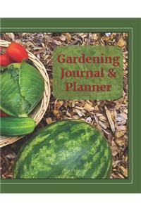 Gardening Journal & Planner