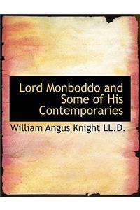 Lord Monboddo and Some of His Contemporaries