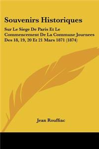Souvenirs Historiques