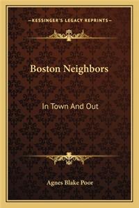 Boston Neighbors