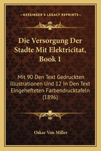 Die Versorgung Der Stadte Mit Elektricitat, Book 1