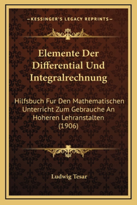 Elemente Der Differential Und Integralrechnung