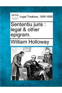 Sententiu Juris