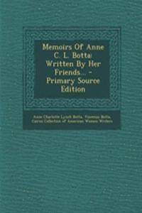 Memoirs of Anne C. L. Botta
