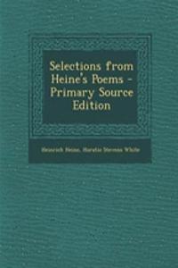 Selections from Heine's Poems