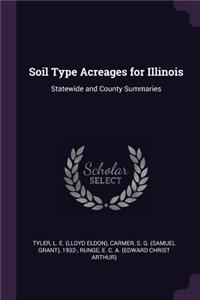 Soil Type Acreages for Illinois