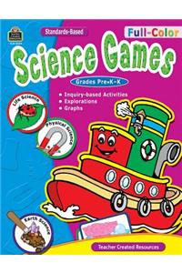 Full-Color Science Games, Prek-K