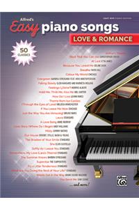 Alfred's Easy Piano Songs -- Love & Romance