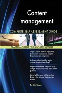 Content management Complete Self-Assessment Guide