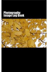 Photography Image Log Book