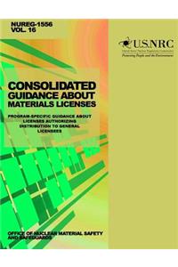 Consolidated Guidance About Materials Licenses