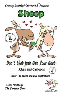 Sheep -- Don't That Just Get Your Goat ? -- Jokes and Cartoons: in Black + White
