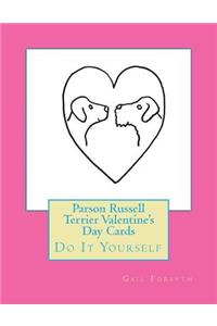 Parson Russell Terrier Valentine's Day Cards