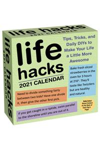 Life Hacks 2021 Day-To-Day Calendar