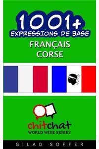 1001+ Expressions de Base Français - corse