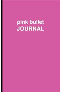 Pink Bullet Journal - Cuaderno de Puntos Rosa