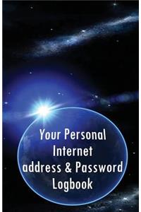 Your Personal Internet address & Password Logbook