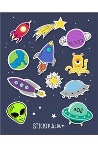 Boy Sticker Album
