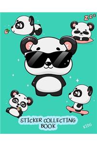 Sticker Collecting Book Kids