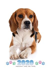 2020 Beagle Planner - Weekly - Daily - Monthly