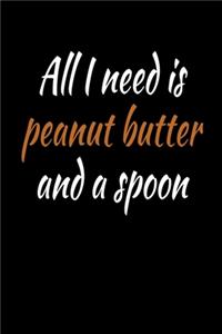 Peanut Butter And A Spoon