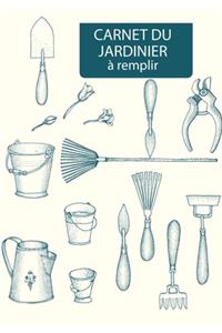 Carnet Du Jardinier a Remplir
